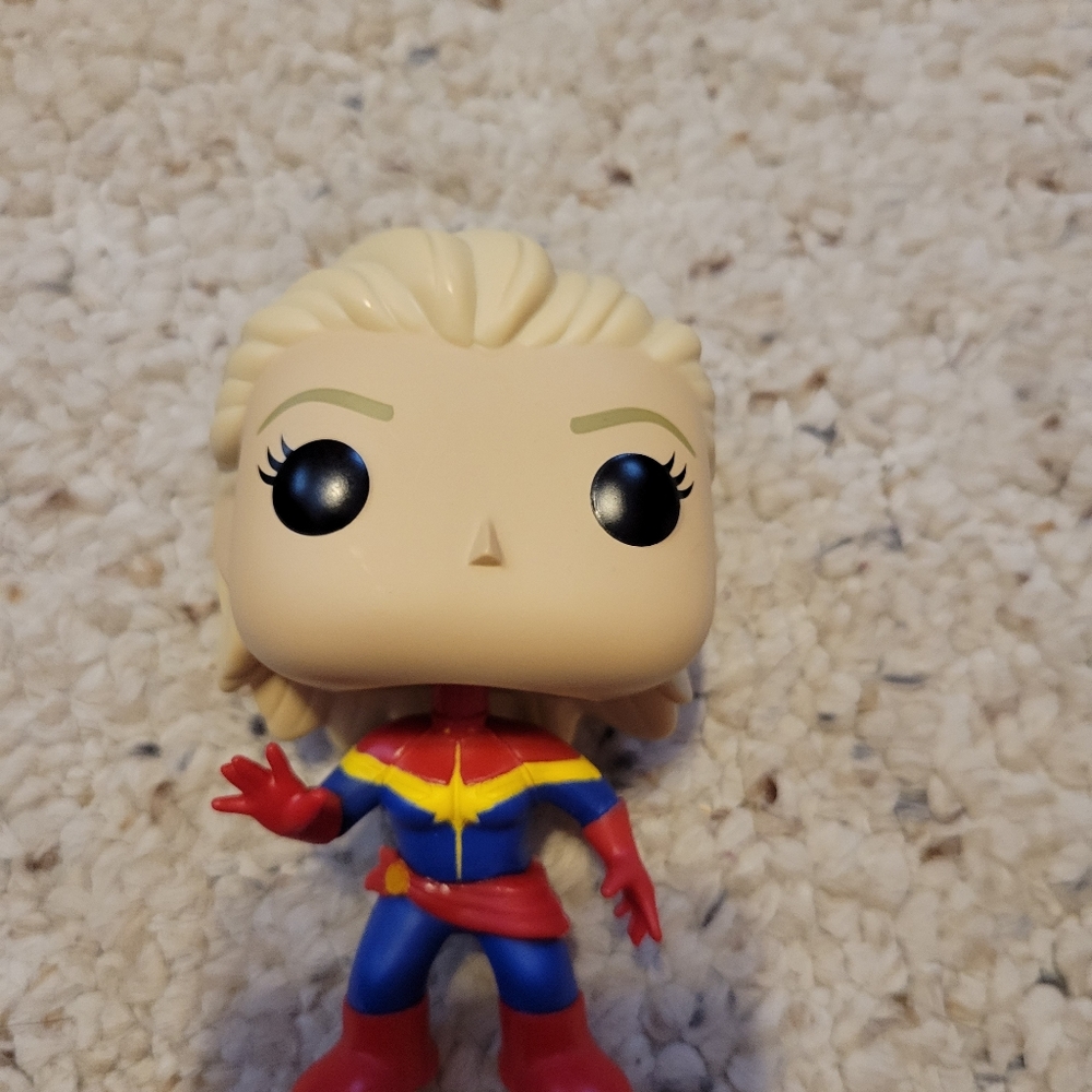 Captain Marvel Funko Pop bobblehead no box